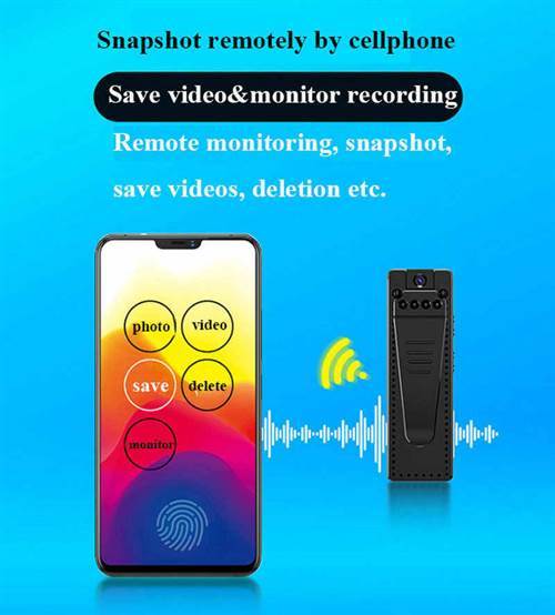 HD 1080P Mini Wi-Fi Camera Body Pen Cameras Recording H.264 for Teaching with LED Indicator USB Camera