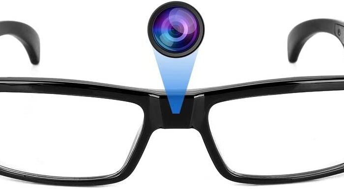 Spy Camera Glasses with Video Support Up to 32GB TF Card 1080P Video Camera Glasses Portable Video Recorder