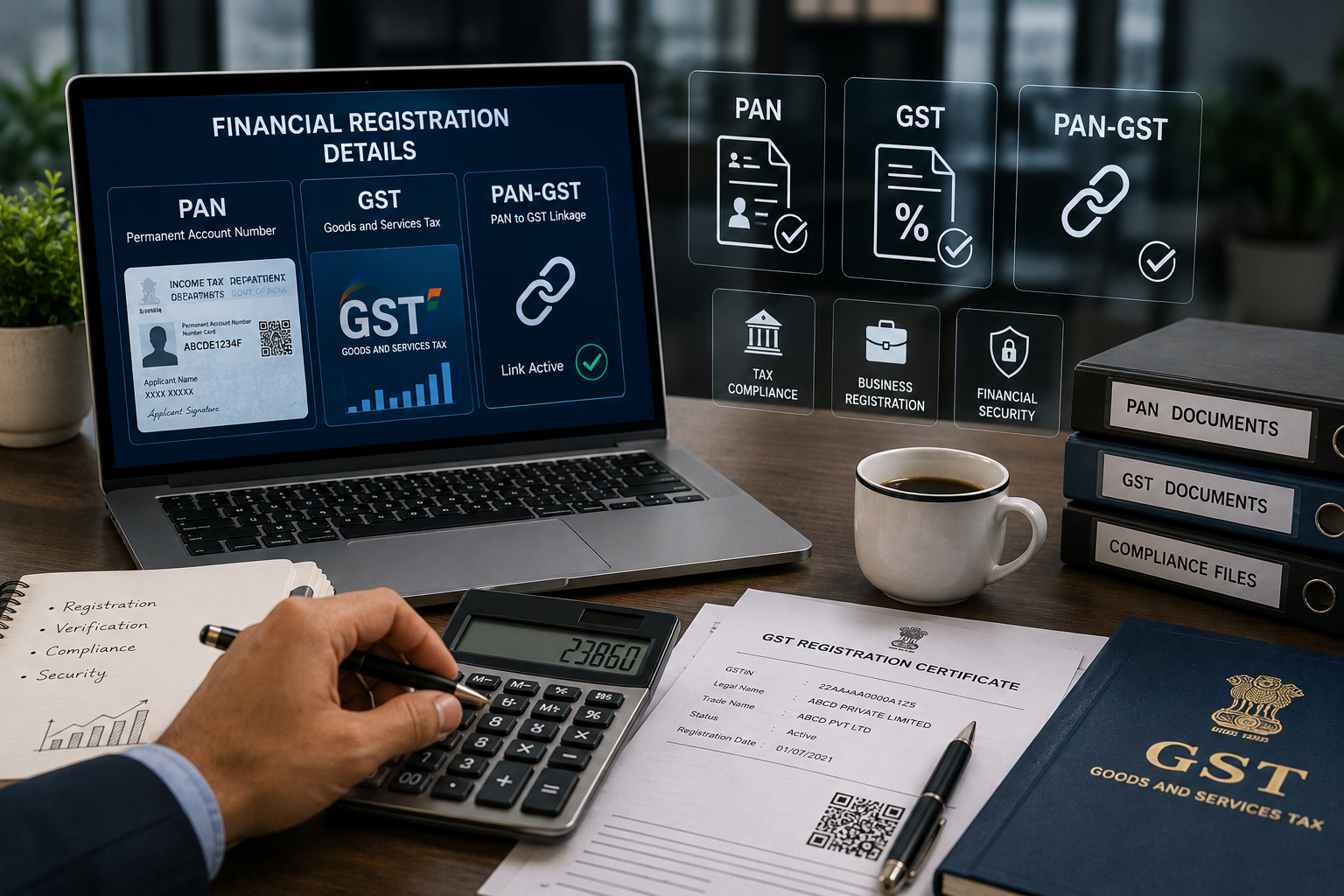 Financial Registration Details