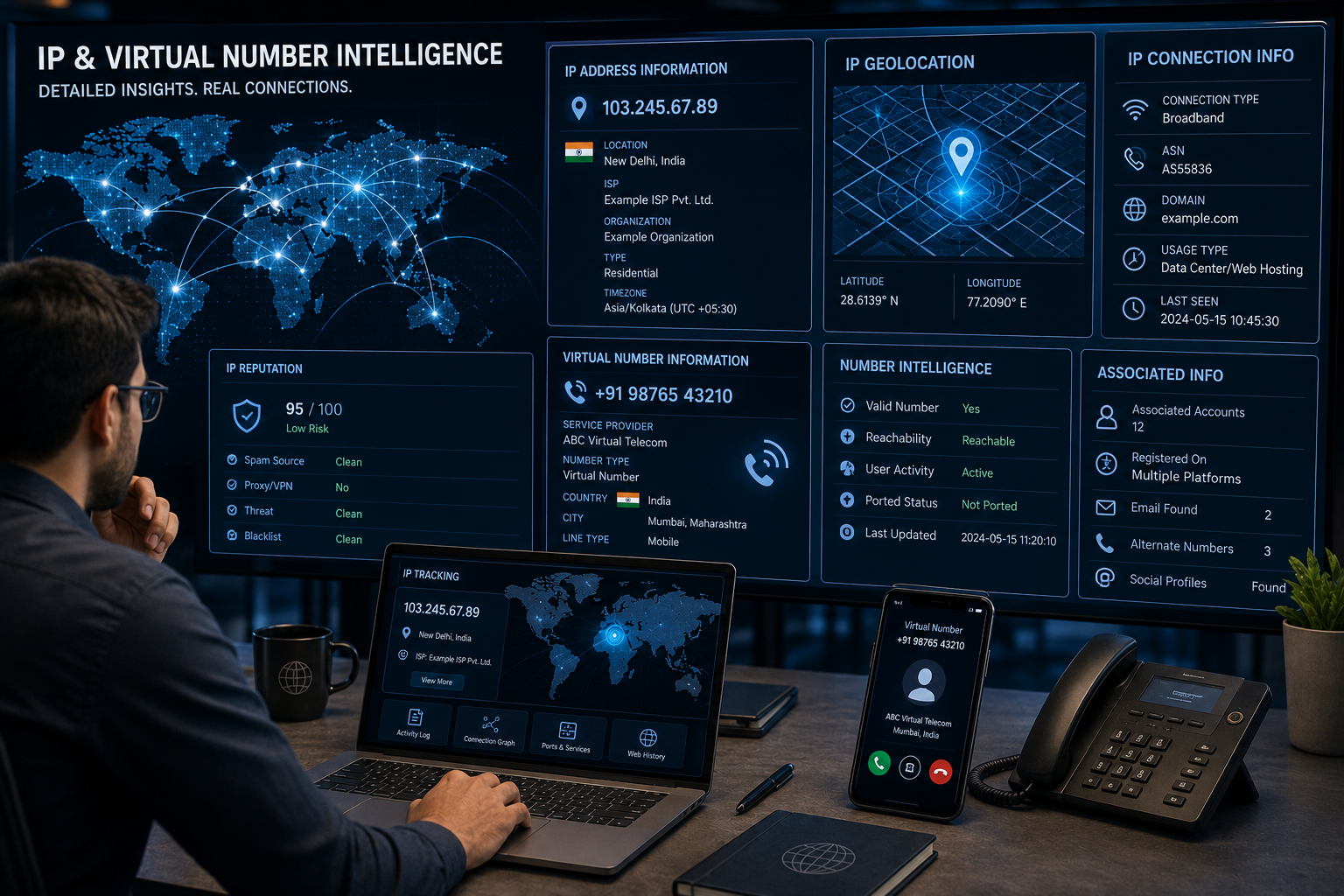IP & Virtual Number Intelligence